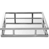 Interiors by PH Silver Square Tray, Silver