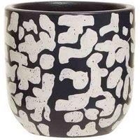 Interiors by PH Eartheware Planter, Blue