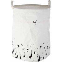 Interiors by PH Speckled Fabric Laundry Basket