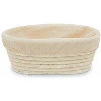 Interiors by PH Rattan Oblong Basket, Cream