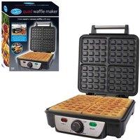 Quest Quad Waffle Maker, Black