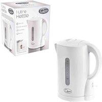 Quest 1L Jug Kettle - White, White