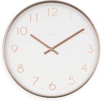 Acctim Elma 25Cm Wall Clock, White
