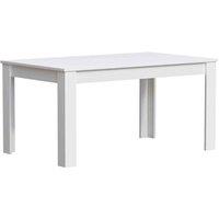Vida Designs Medina 6 Seater Dining Table, White, White