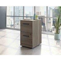 Teknik Office Affiliate 2 Drawer Mobile Pedestal, Brown