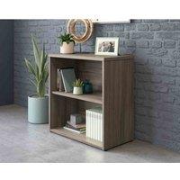 Teknik Office Affiliate 2 Shelf Bookcase, Brown