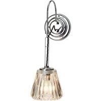 Elstead Lighting Demelza 1 Light Wall Light - Polished Chrome