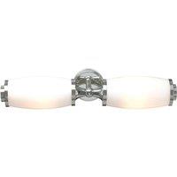 Elstead Lighting Eliot 2 Light Wall Light - Polished Chrome