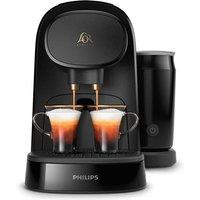 L'OR Barista by Philips Original Latte LM8014/60 Capsule Coffee Machine - Black, Black