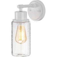 Elstead Lighting Morvah 1 Light Wall Light - White, White