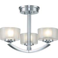 Hinkley Meridian 3 Light Semi-Flush Mount