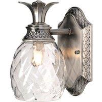 Hinkley Plantation 1 Light Wall Light - Polished Antique Nickel