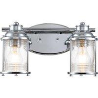 Kichler Ashland Bay 2 Light Wall Light - Polished Chrome