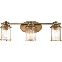 Kichler Ashland Bay 3 Light Wall Light - Natural Brass