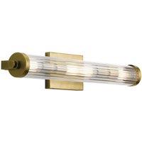 Kichler Azores 4 Light Wall Light - Natural Brass