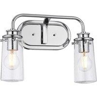 Kichler Braelyn 2 Light Wall Light - Polished Chrome