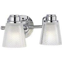 Quintiesse Hudson 2 Light Wall Light