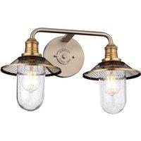 Hinkley Rigby 2 Light Wall Light - Antique Nickel