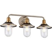 Hinkley Rigby 3 Light Wall Light - Antique Nickel