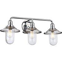Hinkley Rigby 3 Light Wall Light - Polished Chrome