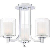 Quoizel Kolt 3 Light Semi-Flush Mount