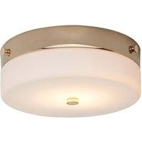 Elstead Lighting Tamar 1 Light Medium Flush Light - Polished Gold
