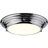 Elstead Lighting Welland 1 Light Mini LED Flush Light - Polished Chrome