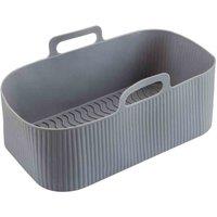 B & Co B & Co Rectangle Air Fryer Silicone Liner, Grey