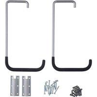 ClosetMaid Maximum Load Ceiling Hooks, Silver