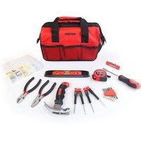 Dekton 30pc DIY Tool Kit Combination Side Cutting Pliers Screwdriver Claw Hammer