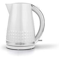 Tower Solitaire 1.5L 3KW Kettle - White, White