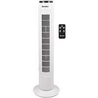Groundlevel Remote Control 29 Inch Oscillating Tower Fan