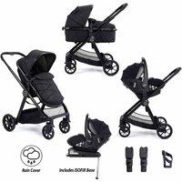 Babymore Mimi Travel System Pecan I-size Isofix - Black, Black