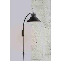Nordlux Dial Wall Light Black, Black