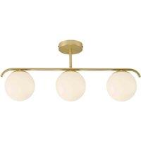 Nordlux Grant 3X15 Pendant Brass, Gold