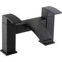 KVIT Fiuto Nero Bath Filler Tap - Matt Black