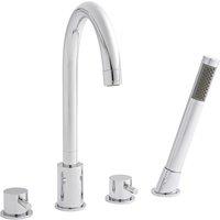 KVIT Plan 4 Hole Bath Shower Mixer Tap