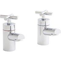 KVIT Times Bath Pillar Taps Pair