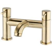 KVIT Ottone Bath Filler Tap - Brushed Brass
