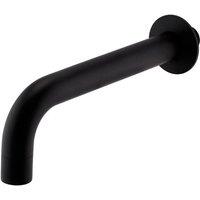KVIT Wall Mounted Bath Spout Tap - Matt Black