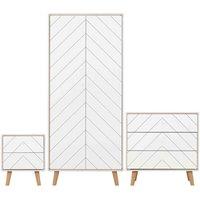 Seconique Dixie Trio Set - Dusty Grey White, Multi