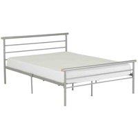Seconique Orion 4' Bed - Silver, Silver