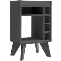 Seconique Naples Mini Bar Side Table - Grey