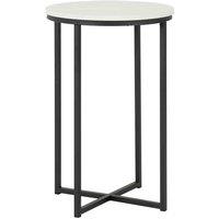 Seconique Dallas Side Table - Marble Black