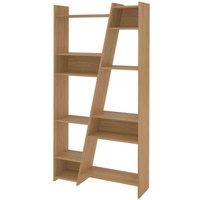Seconique Naples Tall Bookcase - Oak Effect, Brown