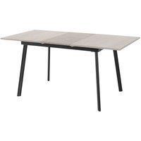 Seconique Avery Extending Dining Table - Concrete Grey Oak Effect, Grey