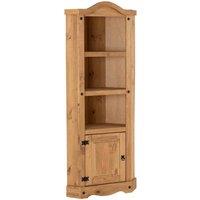 Seconique Corona Corner Unit - Distressed Waxed Pine