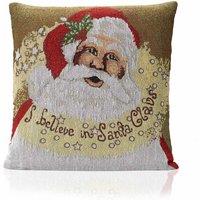 Essential Living I Believe 18inch Christmas Cushion, Multi