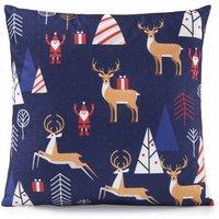 Essential Living Christmas Eve 18inch Christmas Cushion, Multi