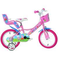 Dino Bikes Peppa Pig 14inch Bicycle, Pink